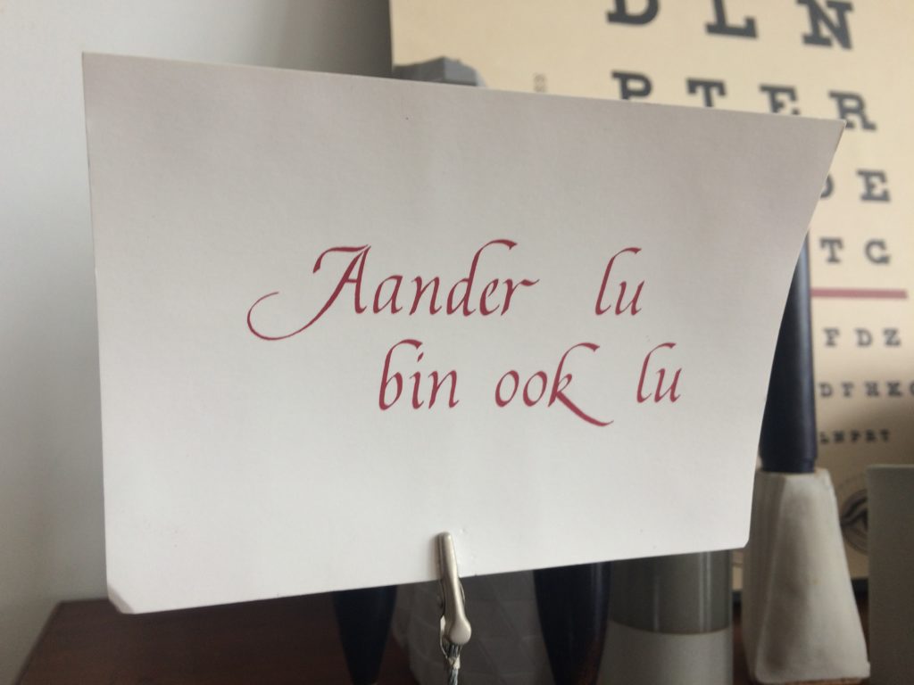 Aander lu bin ook lu - Minimuseum Groningen